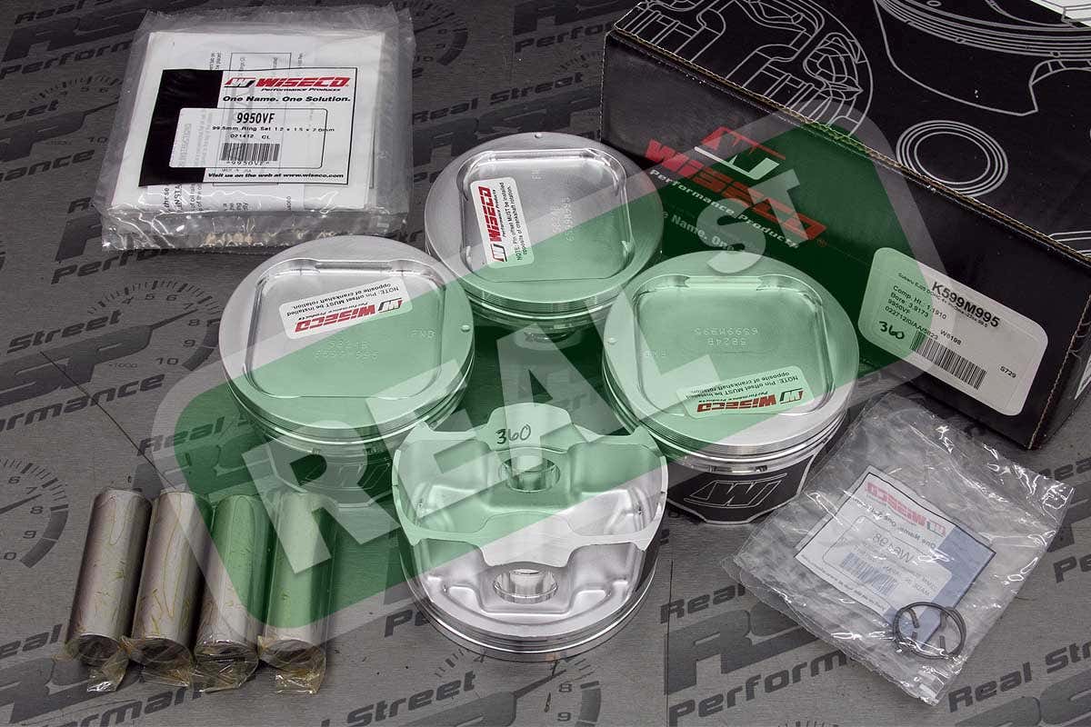 Купить Комплект поршней Wiseco Pistons Impreza RS Legacy EJ25 DOHC 99.5mm 8.7:1