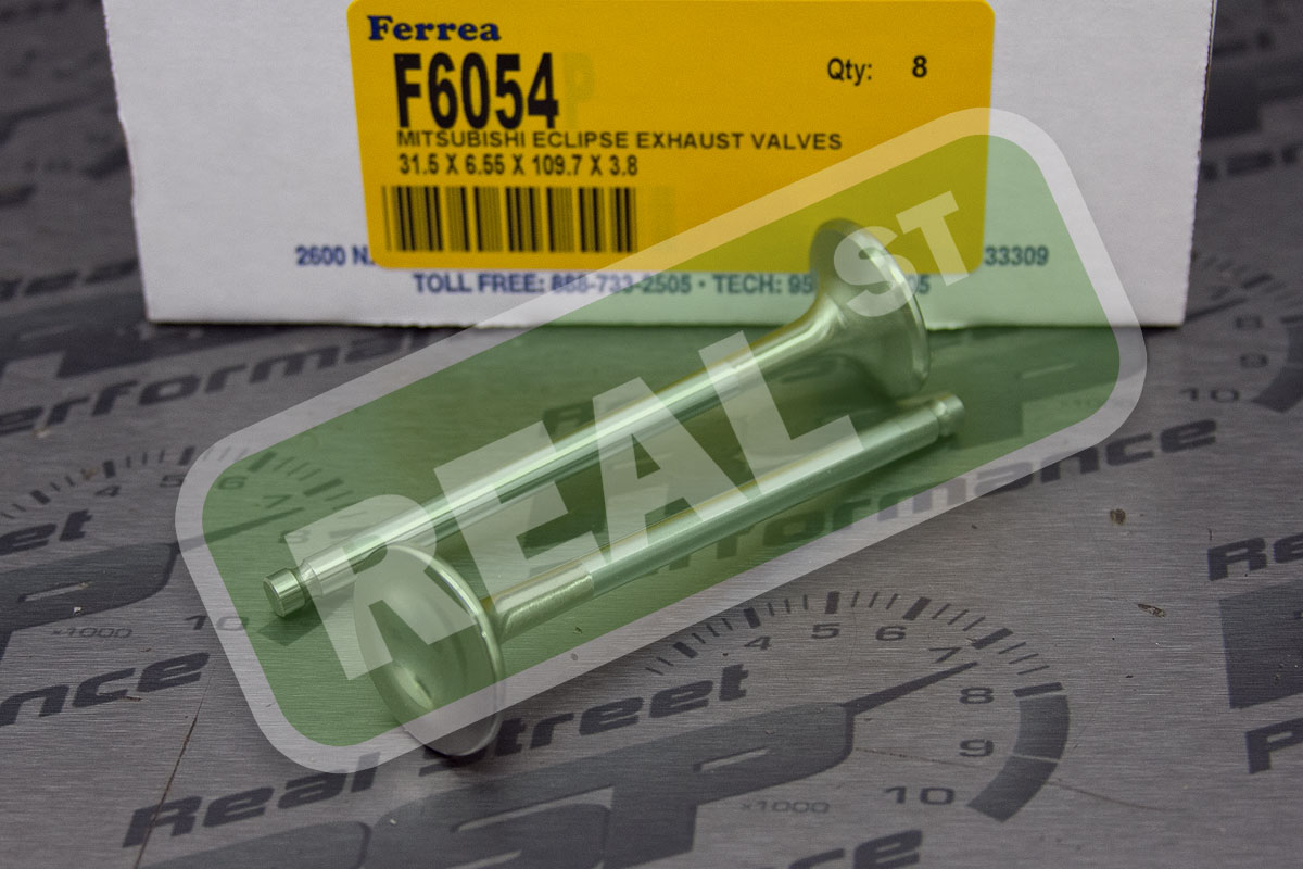 Купить Клапан выпускной Ferrea 6000 Series Exhaust Valve 31.5mm +1mm 4G63T Evo Eclipse DSM 1G 2G	