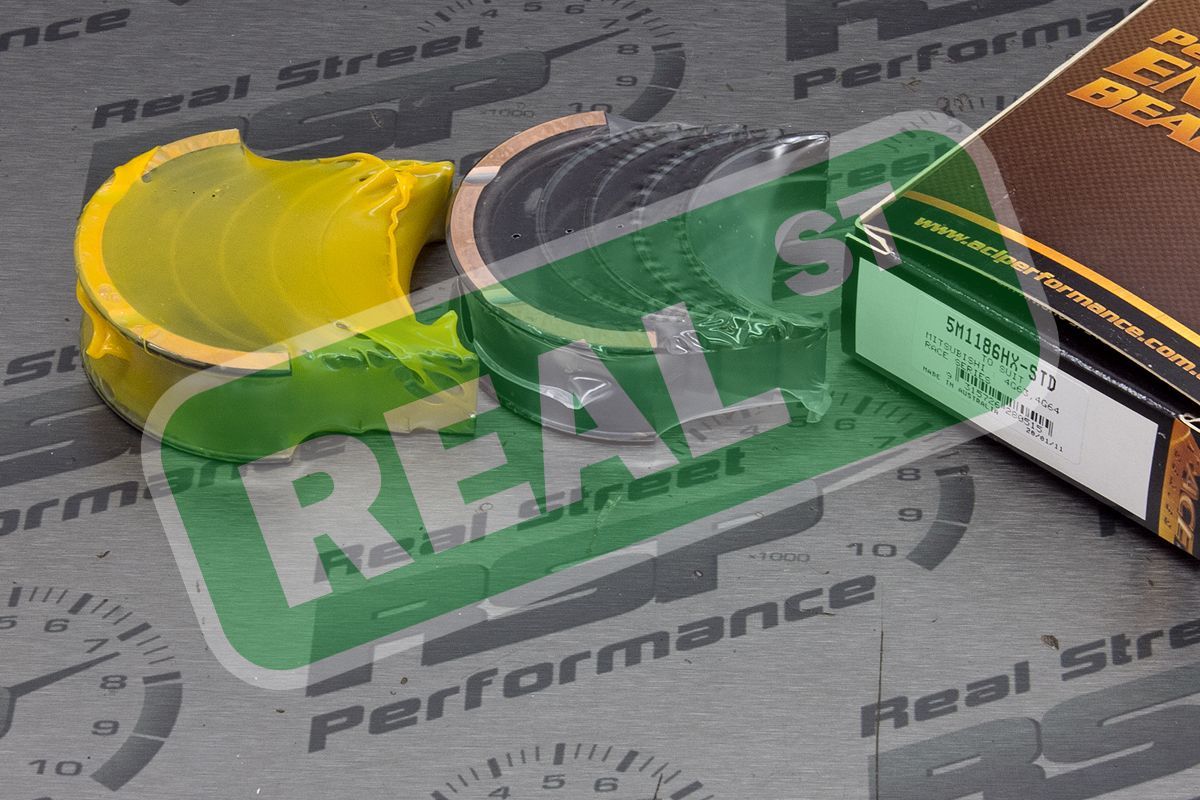 Купить Вкладыши коренные ACL Race HX Main Bearings Eclipse GST GSX 2G Evo 1-3 4G63T (7-Bolt DSM / Evo 1-3)