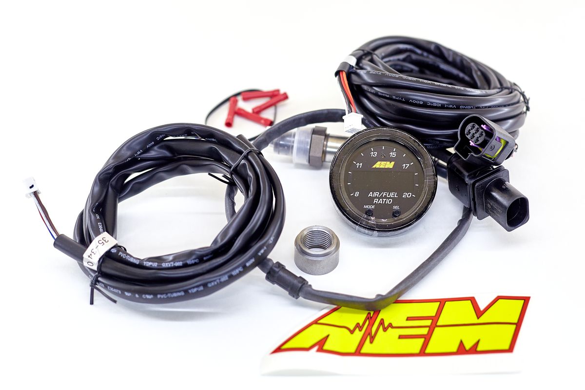Купить ШЛЗ AEM X-Series Wideband Air Fuel Sensor Controller Gauge A/F AF Ratio
