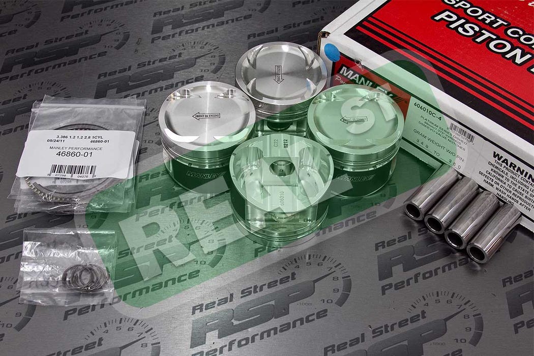 Купить Комплект поршней Manley Pistons 4G63T 7 bolt 86mm 2G DSM 8.5:1 Evo 1 2 3 4 5 6 7 8 9 9.0:1
