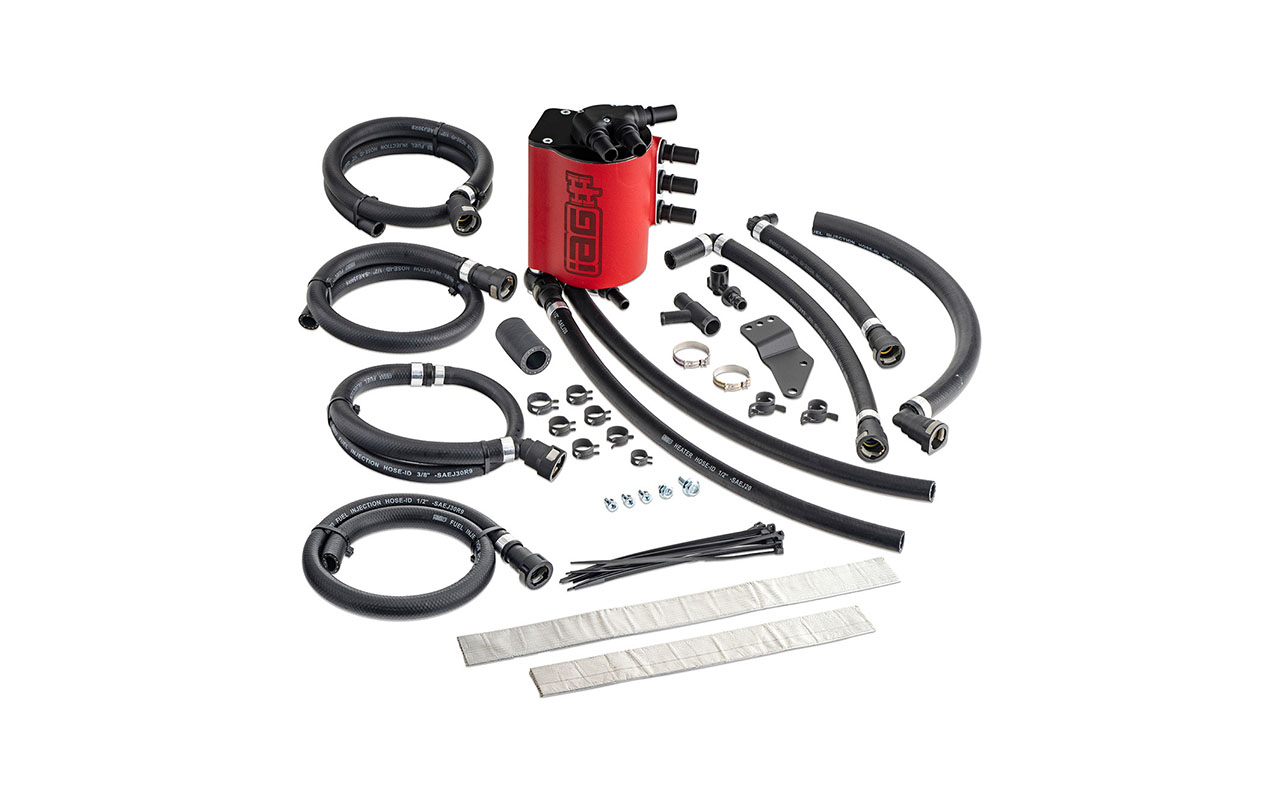 Купить Маслоуловитель IAG Air / Oil Separator (AOS) Fits 2006-07 Subaru Impreza WRX & 2004-07 STI