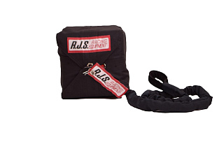 Парашют RJS "CROSSFIRE" 12 FOOT XL 8 LINE PARACHUTE w/ NYLON BAG &amp; PILOT CHUTE BLACK
