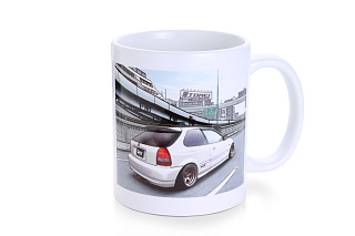 Кружка Tomei MUG WHITE EK9 CIVIC OSAKA-KANJO