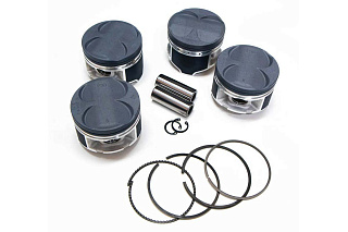 Комплект поршней YCP JDM P30 Pistons Set Honda B Series B16A 82mm +1mm 10.5:1 77.4mm Stroke