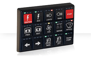 Кейпад Motec 15 Position CAN Keypad M KEYPAD 15