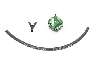 Гаситель пульсаций топлива Radium Engineering Fuel Rail Top Port Pulse Damper 8AN ORB Swivelable FPD-R