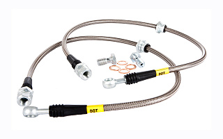 Комплект тормозных шлангов Stoptech 07-08 Cadillac Escalade Stainless Steel Front Brake Lines