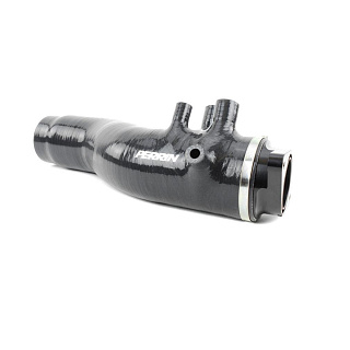 Впускной пайп Perrin 2015+ Subaru WRX Black 3in Turbo Inlet Hose w/ Nozzle