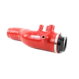 Впускной пайп Perrin 2015+ Subaru WRX Red 3in Turbo Inlet Hose w/ Nozzle