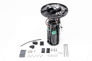 Топливная станция Radium Fuel Pump Hanger with Triple AEM 50-1200 240SX Silvia 180SX S13 CA18DET SR20DET KA24E KA24DE