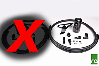 Маслоуловитель Radium Engineering CRANKCASE VENT CATCH CAN KIT FRS BRZ RH 4U-GSE FA20 20-0102