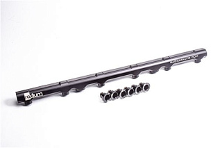 Топливная рейка Radium Engineering Fuel Rail Black Toyota Supra NT MK4 93-98 JZA80 2JZ-GE 20-0371