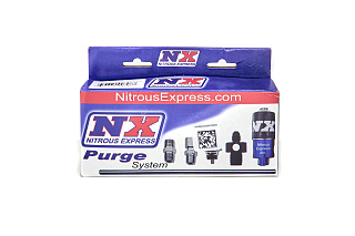 Комплект продувки системы впрыска закиси азота Nitrous Express 4AN Nitrous Purge Valve System