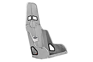 Сиденье Seat, 55 Series Pro Street Drag, 17 in Wide, 18 Degree Layback, Requires Snap Cover, Aluminum, Natur